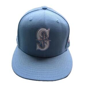 7 1/2 New Era Coopertown Seattle Mariners Iceberg 35th Anniversary Fitted